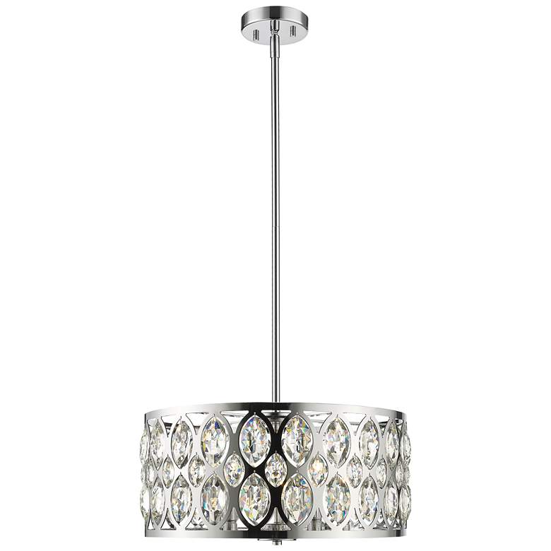 Image 1 Z-Lite 5 Light Chandelier in Chrome Finish