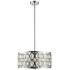 Z-Lite 5 Light Chandelier in Chrome Finish