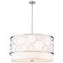 Z-Lite 5 Light Pendant in Brushed Nickel Finish