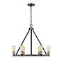 3_Z-Lite 6 Light Chandelier in Ashen Barnboard Finish more views