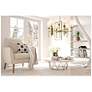 Thumbnail4 of Z-Lite 6 Light Chandelier in Rubbed Brass Finish more views