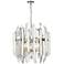 Z-Lite 6 Light Pendant in Polished Nickel Finish