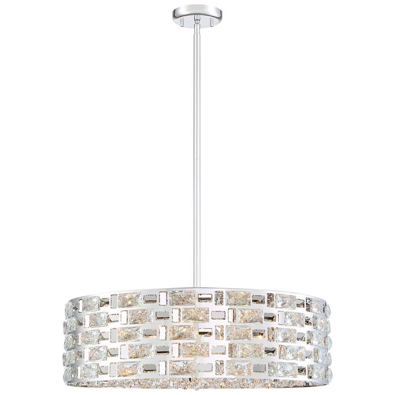 Image 1 Z-Lite 7 Light Pendant in Chrome Finish