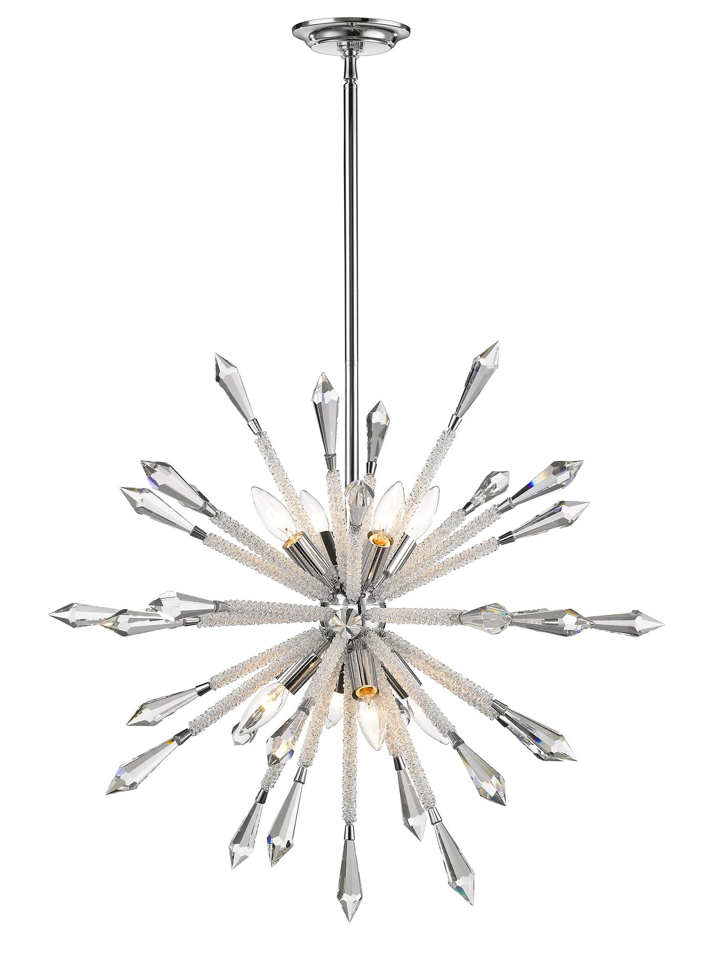 Image 2 Z-Lite 8 Light Chandelier in Chrome  Finish more views