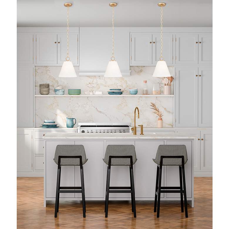 Image 4 Z-Lite Alaric 10" Wide Modern Gold Mini Pendant more views