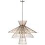 1_Z-Lite Alito 35" Wide Polished Nickel 8-Light Chandelier