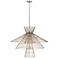 Z-Lite Alito 35" Wide Polished Nickel 8-Light Chandelier