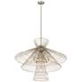 5_Z-Lite Alito 35" Wide Polished Nickel 8-Light Chandelier more views