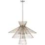 7_Z-Lite Alito 35" Wide Polished Nickel 8-Light Chandelier more views
