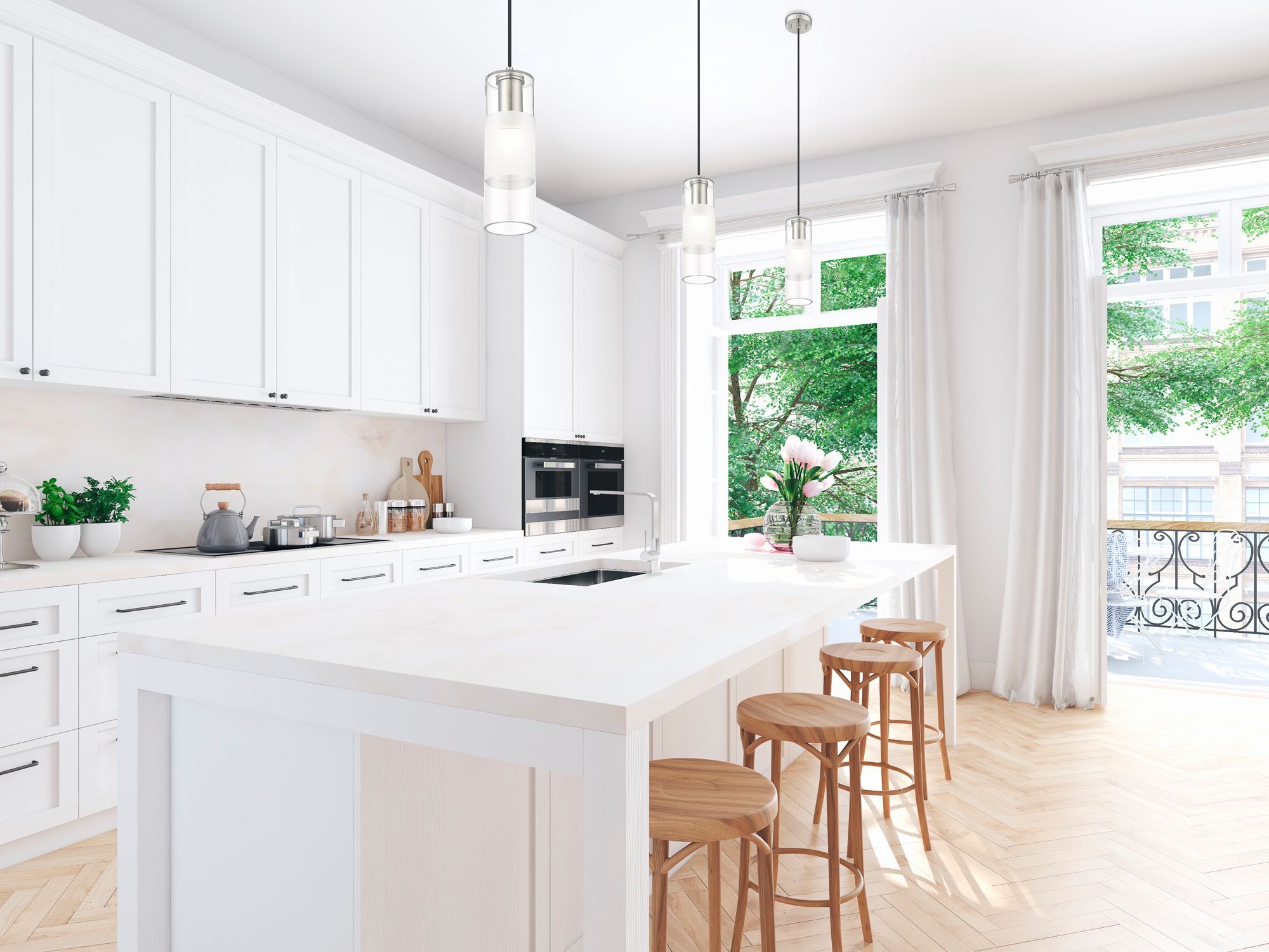 Image 2 Z-Lite Alton 4 3/4" Wide Brushed Nickel Mini Pendant more views