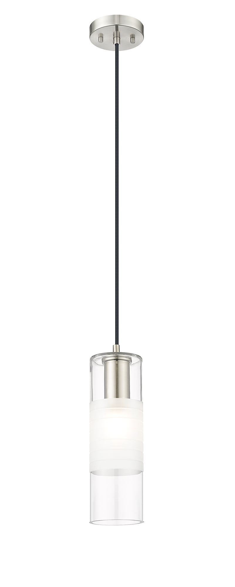 Image 4 Z-Lite Alton 4 3/4" Wide Brushed Nickel Mini Pendant more views