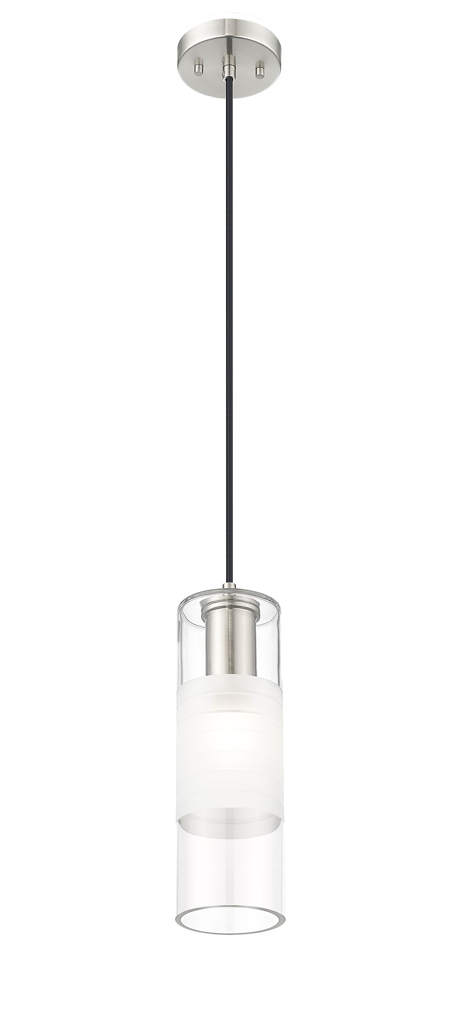 Image 5 Z-Lite Alton 4 3/4" Wide Brushed Nickel Mini Pendant more views