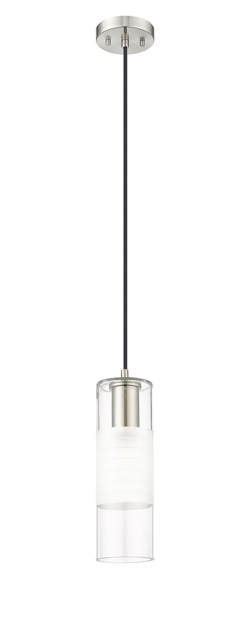 Image 7 Z-Lite Alton 4 3/4" Wide Brushed Nickel Mini Pendant more views
