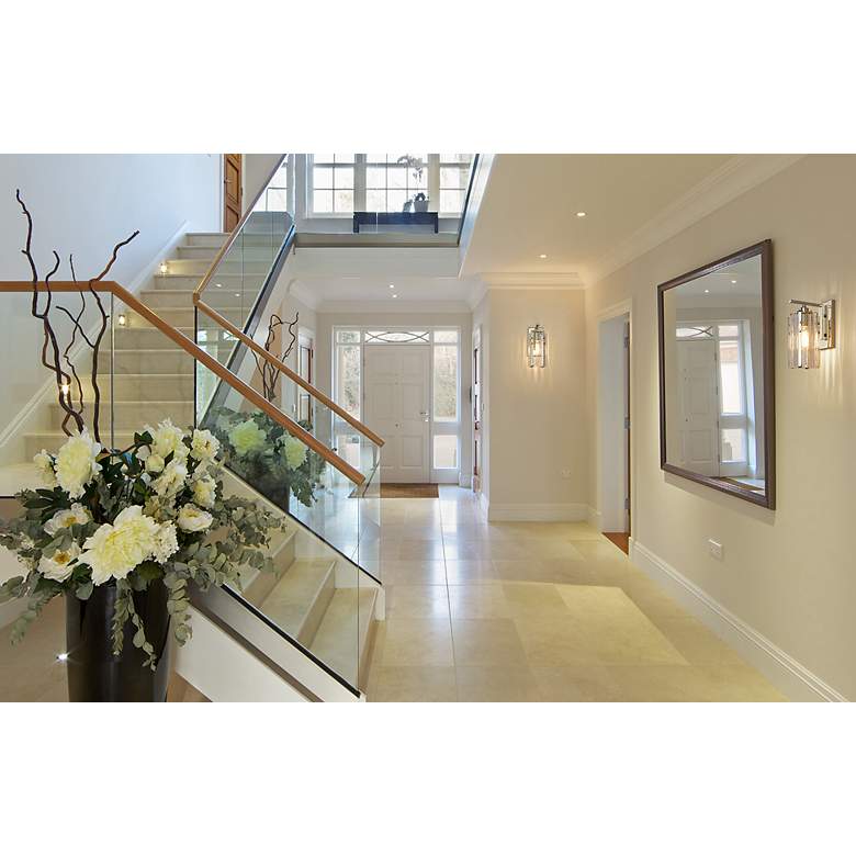 Image 3 Z-Lite Alverton 1 Light Wall Sconce in Polished Nickel more views