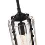 6_Z-Lite Alverton 5 1/2" Wide Matte Black Mini Pendant more views