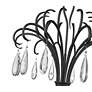 7_Z-Lite Amara 58 3/4" Wide Matte Black 6-Light Chandelier more views