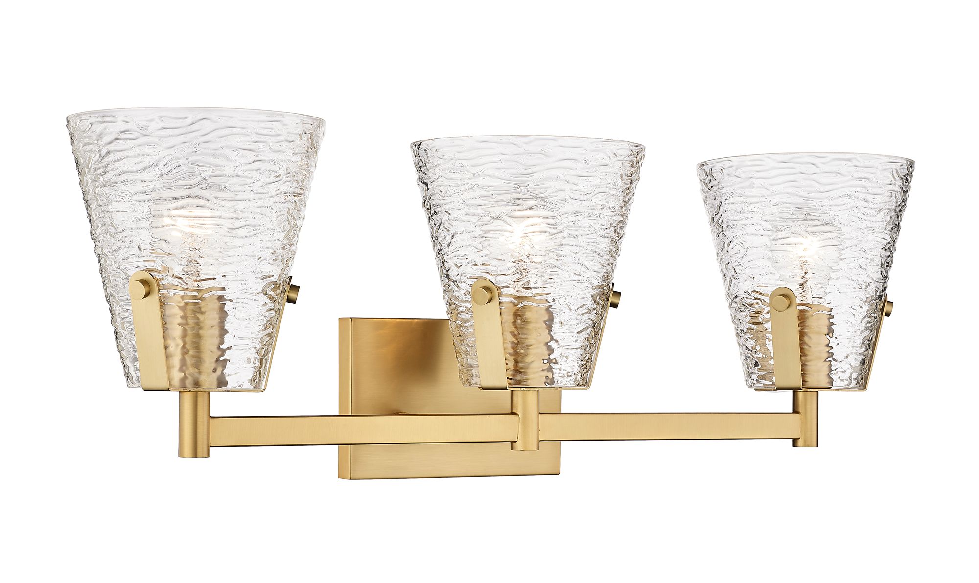 Image 6 Z-Lite Analia 26 1/4" Wide Modern Gold 3-Light Bath Light more views