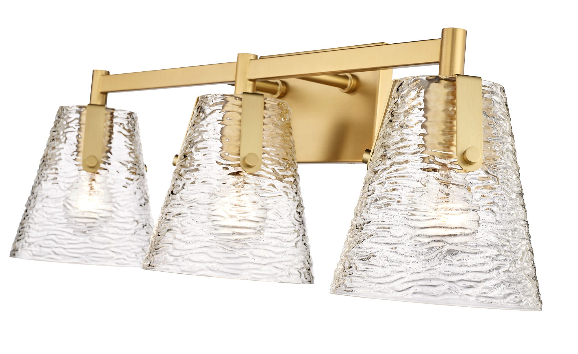 Image 7 Z-Lite Analia 26 1/4" Wide Modern Gold 3-Light Bath Light more views