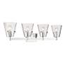 6_Z-Lite Analia 36" Wide Chrome 4-Light Vanity Bath Light more views