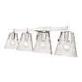 7_Z-Lite Analia 36" Wide Chrome 4-Light Vanity Bath Light more views