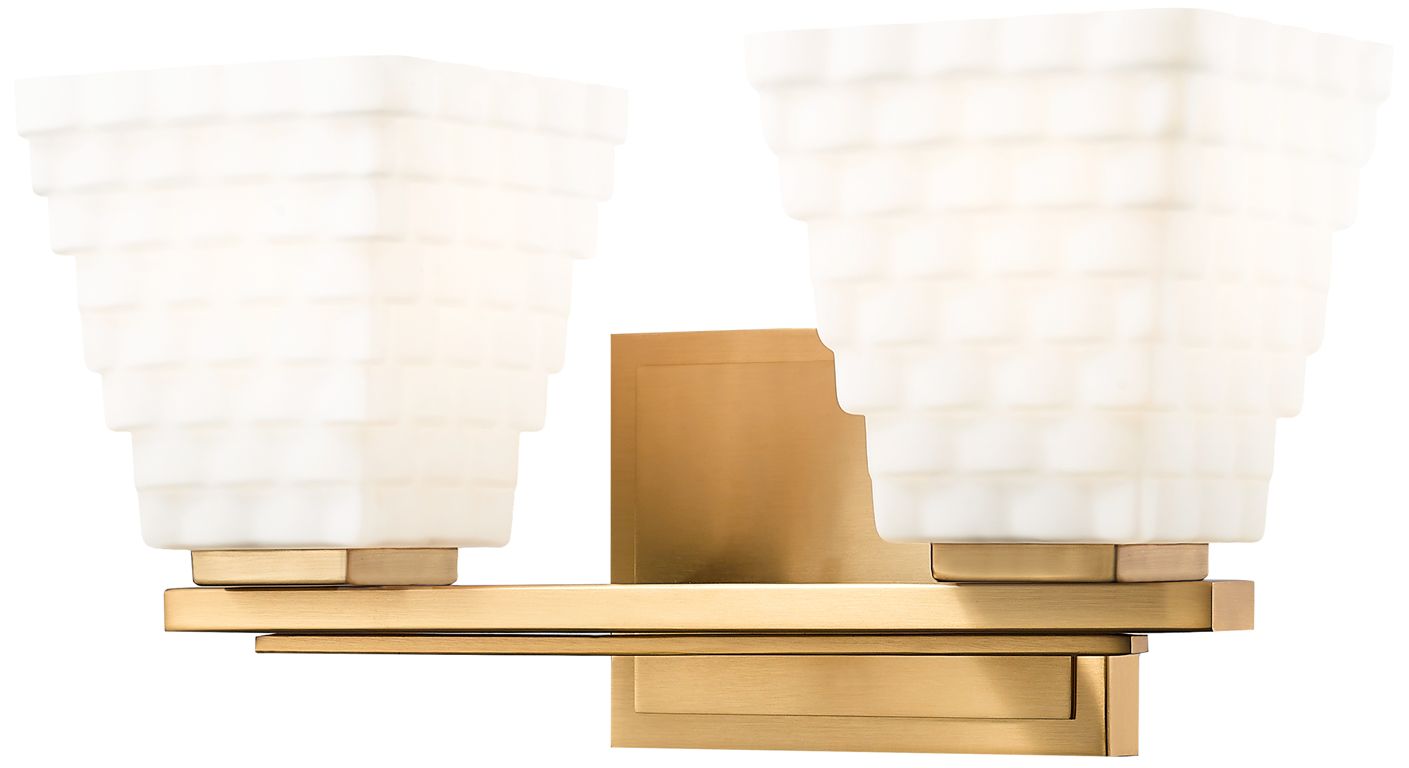 Z-Lite Annalise 14"W Modern Gold 2-Light Vanity Bath Light