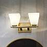 1_Z-Lite Annalise 14"W Modern Gold 2-Light Vanity Bath Light