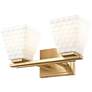 5_Z-Lite Annalise 14"W Modern Gold 2-Light Vanity Bath Light more views