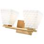 6_Z-Lite Annalise 14"W Modern Gold 2-Light Vanity Bath Light more views