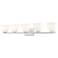 Z-Lite Annalise 42" Wide Chrome 5-Light Vanity Bath Light