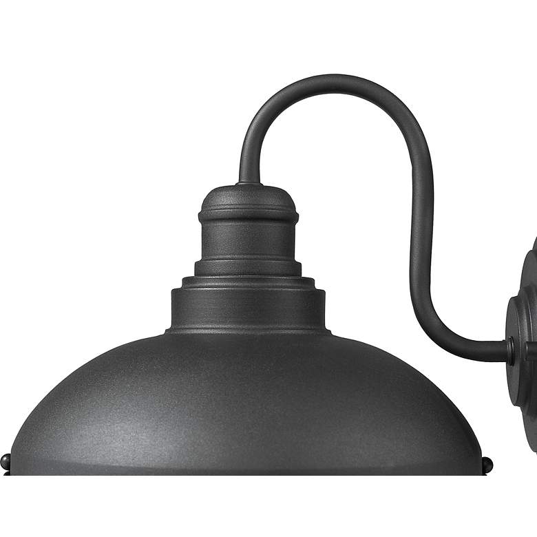Image 7 Z-Lite Ansel 1 Light Outdoor Wall Sconce in Black more views