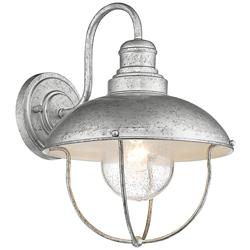 Z-Lite Ansel 1 Light Outdoor Wall Sconce in Galvanized