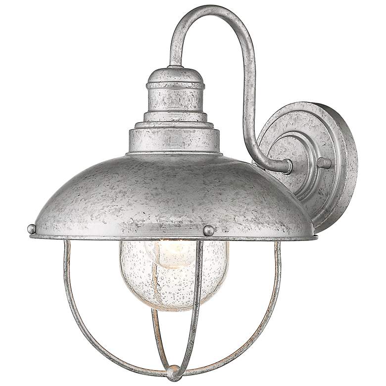 Image 4 Z-Lite Ansel 1 Light Outdoor Wall Sconce in Galvanized more views