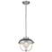 Z-Lite Ansel 10 1/2" High Galvanized Outdoor Hanging Light
