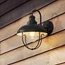 1_Z-Lite Ansel 14" High Black Outdoor Wall Light