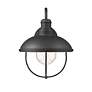 5_Z-Lite Ansel 14" High Black Outdoor Wall Light more views