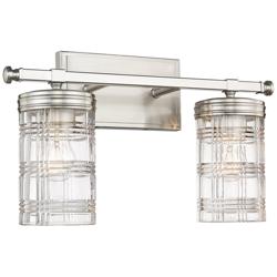Z-Lite Archer 2 Light Vanity in Brushed Nickel