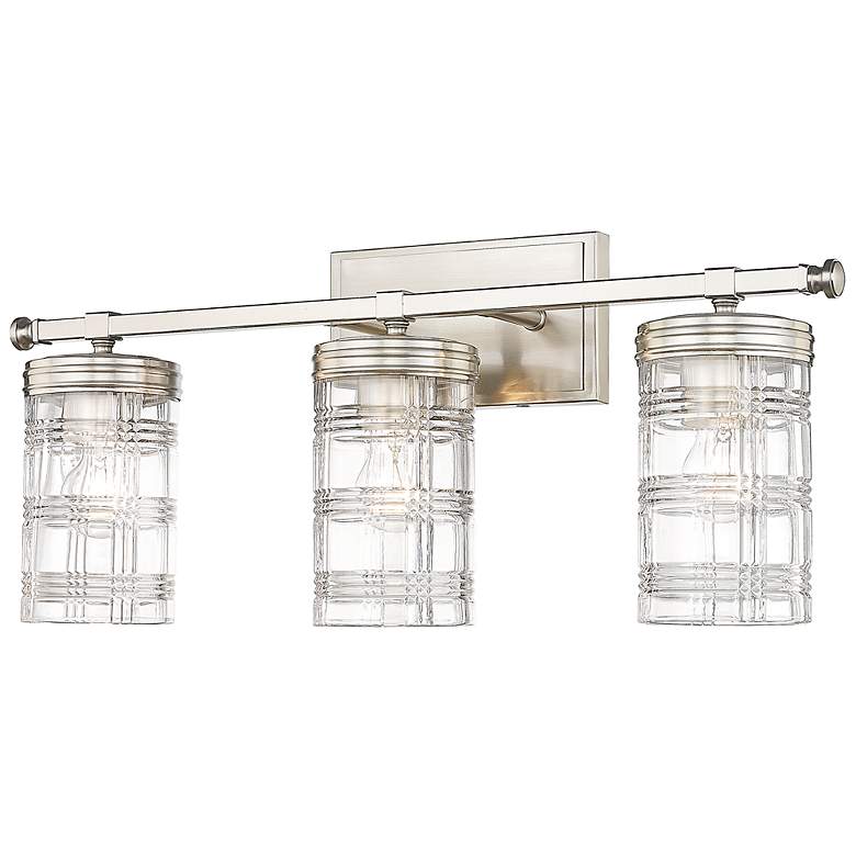 Image 1 Z-Lite Archer 3 Light Vanity in Brushed Nickel