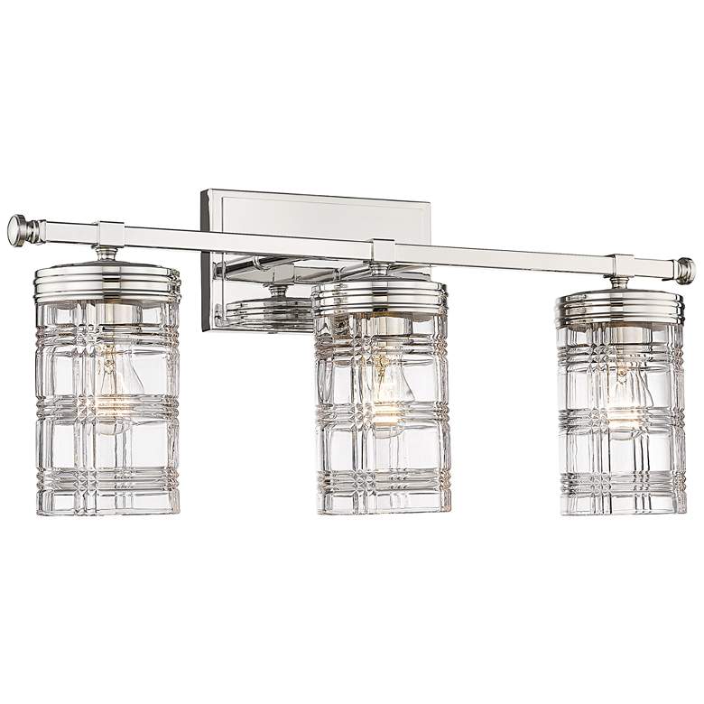 Image 1 Z-Lite Archer 3 Light Vanity in Polished Nickel