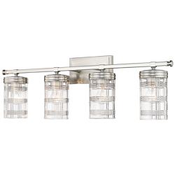 Z-Lite Archer 4 Light Vanity in Brushed Nickel