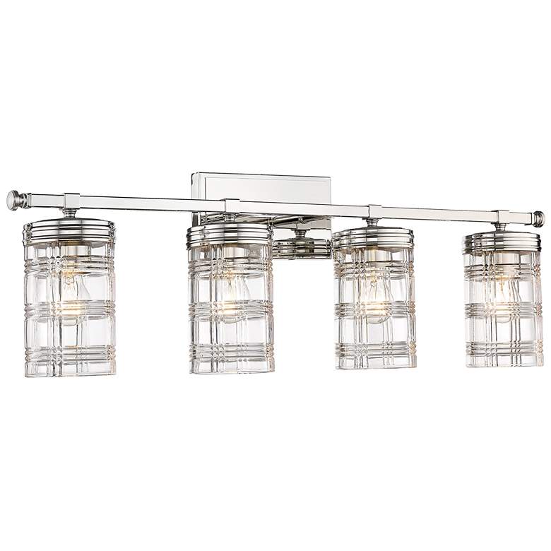 Image 1 Z-Lite Archer 4 Light Vanity in Polished Nickel