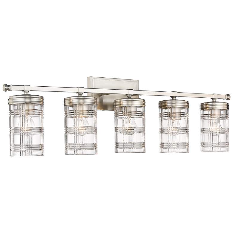 Image 1 Z-Lite Archer 5 Light Vanity in Brushed Nickel