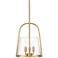 Z-Lite Archis 12" Wide Modern Gold 3-Light Mini Pendant