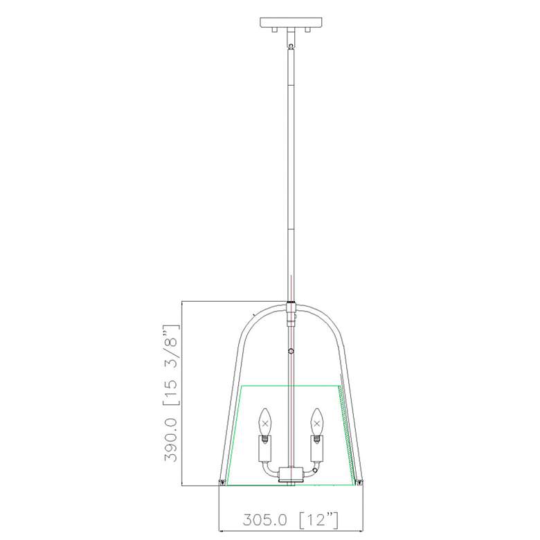 Image 7 Z-Lite Archis 12" Wide Modern Gold 3-Light Mini Pendant more views