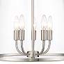 2_Z-Lite Archis 18" Wide Modern Brushed Nickel 5-Light Pendant more views
