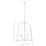 6_Z-Lite Archis 18" Wide Modern Gold 5-Light Pendant more views