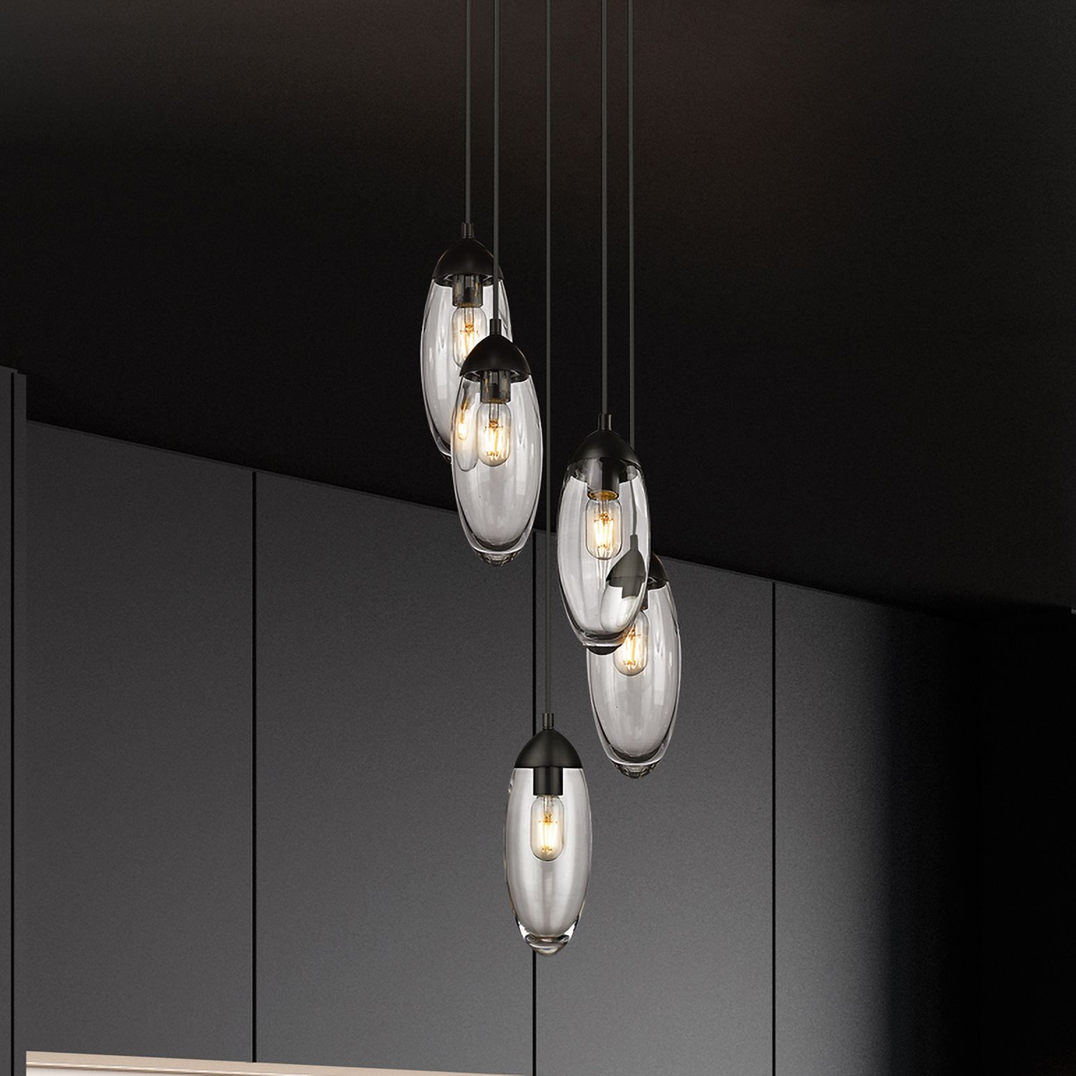 Z-Lite Arden Black Collection