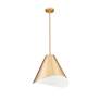 5_Z-Lite Aria 18" Wide Modern Gold Cone Pendant Light more views