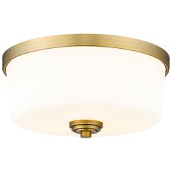 Z-Lite Arlington 14" Wide Heritage Brass Ceiling Light