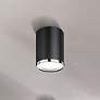 1_Z-Lite Arlo 7 1/2" High Matte Black Flush Mount Ceiling Light