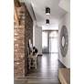 3_Z-Lite Arlo 7 1/2" High Matte Black Flush Mount Ceiling Light more views